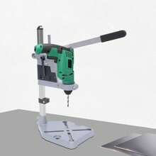 OUKANING Adjustable Hand Drill Press Bench Stand DIY Workbench Pillar Clamp Drilling Tool Floor Drill Press Stand Table For Drill Workbench Repair Tool Clamp For Drilling Collet,Drill Press Table