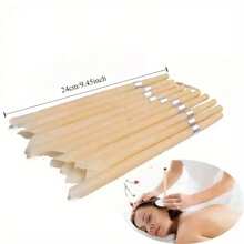 5/10pcs Compact Ear Cleaning Sticks - Home Spa Ear Care Tools - Beige - View 2