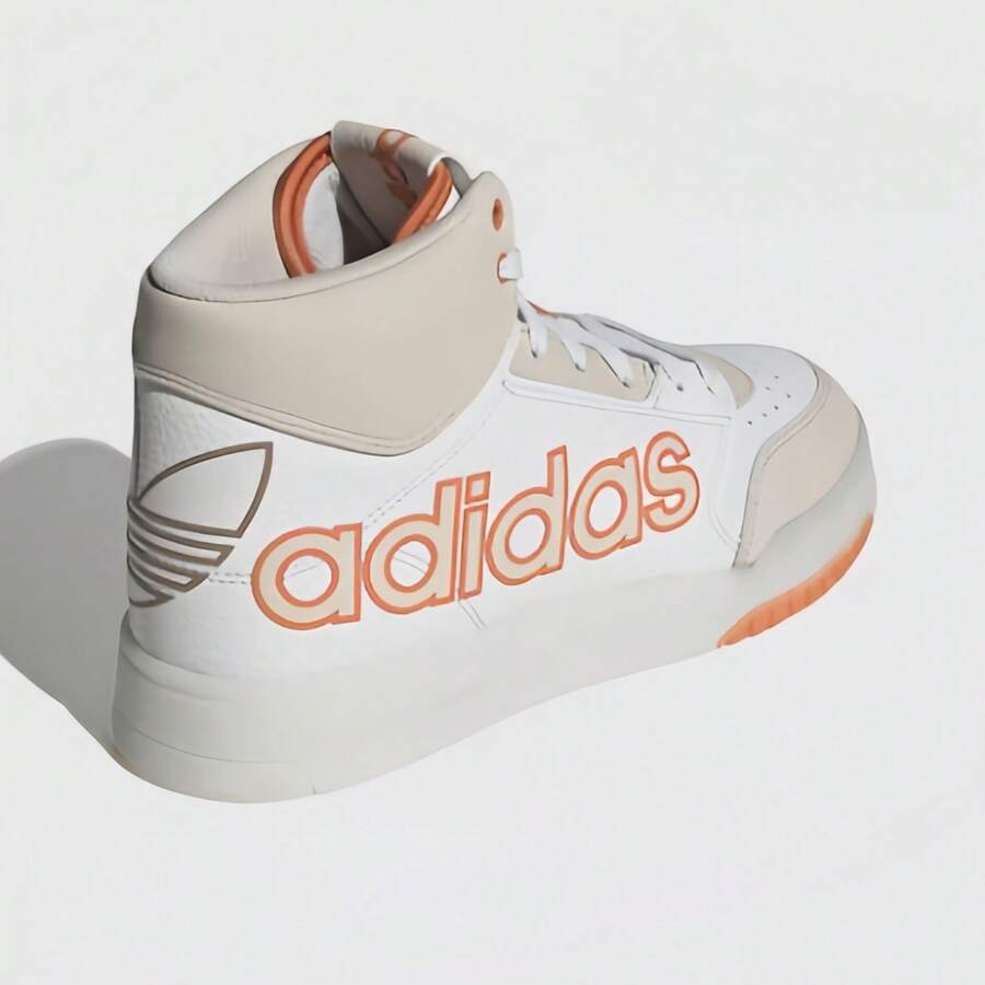 Adidas Zapatillas deportivas de caña alta con estampado de trébol, Nuevos zapatos deportivos casuales DROP STEP - Multicolor - Ver 1