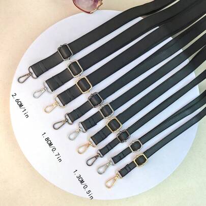 Replaceable Adjustable Shoulder Strap For Bags, Wallets, Made Of Full Grain Microfiber Leather, Available In Black, Gold, Silver Hardware Gifts For Women Winter