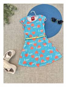 Kit 2 Summer Dresses For Girls - Morado - Ver 4