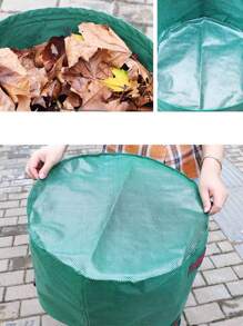 Outdoor Waterproof Large Capacity Leaf Storage Bag, Foldable Garden Yard Trash Waste Collection Bag - Multicolor - View 8