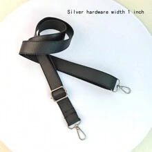 Replaceable Adjustable Shoulder Strap For Bags, Wallets, Made Of Full Grain Microfiber Leather, Available In Black, Gold, Silver Hardware Gifts For Women Winter - Black - View 13