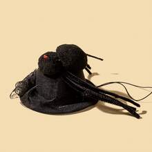 1 件创意蜘蛛装饰万圣节宠物服装，适合猫和狗 - 彩色 - 查看 10