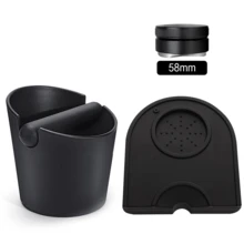 Bộ 3 hộp gõ cà phê Espresso & thảm nén cà phê silicon và bộ phân phối cà phê, hộp gõ cà phê có thanh gõ có thể tháo rời và đế chống trượt, dụng cụ cân bằng phân phối cà phê Espresso tương thích với bộ lọc Portafilter 51/53/58mm, bộ phụ kiện máy pha cà phê Espresso đa chức năng cho gia đình, văn phòng, quán cà phê, nhà bếp, tiệm bánh và phòng trà - Nhiều màu - Xem 12