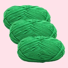 1 件 50G DIY 浸染纱线用于钩针编织手工毛毯帽子围巾毛衣