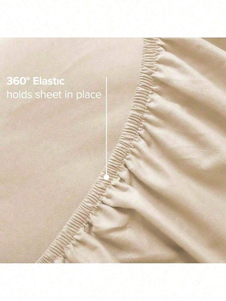 Sheet Set Queen Microfiber Ultra Soft Breathable 4 Piece Full Size Bed