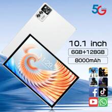 Tableta X12spro de 10,1 pulgadas 6+128GB 8000MAH. Para juegos, estudio y ponerse al día con series de televisión. Regalo de Navidad, regalo de cumpleaños - Blanco - Ver 3