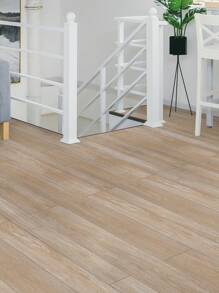 1 Roll Of Retro Thickened (Thickness/0.34mm) Beige Imitation Wood Grain Wood Texture Floor Sticker Suitable For Home Decoration, Room Background, Floor Renovation, Anti Slip Waterproof Wear-Resistant Wall Sticker Floor Sticker, Stickers, Wall Decal, Vinyl Decal For Home Decorations, Spring Decoration Items Refresh Your Home, Rama Decoration Stickers Room Decor - Multicolor - View 18