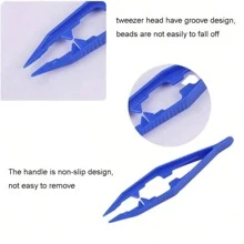 5 Colori Pinzette In Plastica Per Perline Fai Da Te E Perline Termosaldate[Colore Casuale]