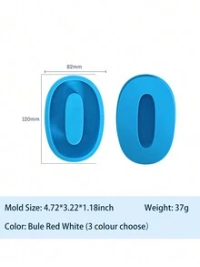 26 Letter Symbol Silicone Mold, Desktop Jewelry Candle Baking Creative Cake Mold Resin Drop Glue Mold - Multicolor - View 43