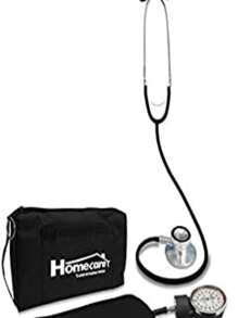 KIT BAUMANÓMETRO CON ESTETOSCOPIO PROFESIONAL - SIMPLEX - HOMECARE 2000 - Negro - Ver 2