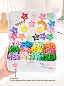 20pcs/30pcs Cute Pentagram Hair Clips For Girls, Princess Side Bangs Clips, BB Hair Accessories For Performance, Party And Daily Use (OPP Bag Package)