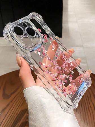 1 pieza Funda protectora transparente de TPU anti-caída compatible con iPhone 17 Air, 17 Pro Max, 11, 15 Pro Max, 14 Pro Max / Galaxy, SAM / Honor / Note 13 Pro / 12C / 13C / S25 Ultra / S24 Ultra / 16 / 16 Pro / 16 Pro Max / 14 / 14 Pro / 14 Pro Max / 15 / 15 Pro / 15 Pro Max / 11 / 12 / 13 / 14 / 15, Redmi Note 14 / A3 / A5 Teléfonos