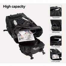 80L Travel Extra Large Hiking Camping Backpack Rucksack Waterproof Luggage Bag - Variant1 - View 6