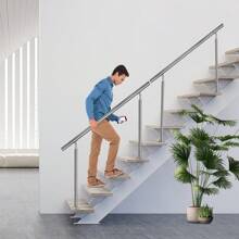 Stainless Steel Handrail Stair Railing Inside And Outside For Stairs, Parapet, Balcony - 200cm - View 3
