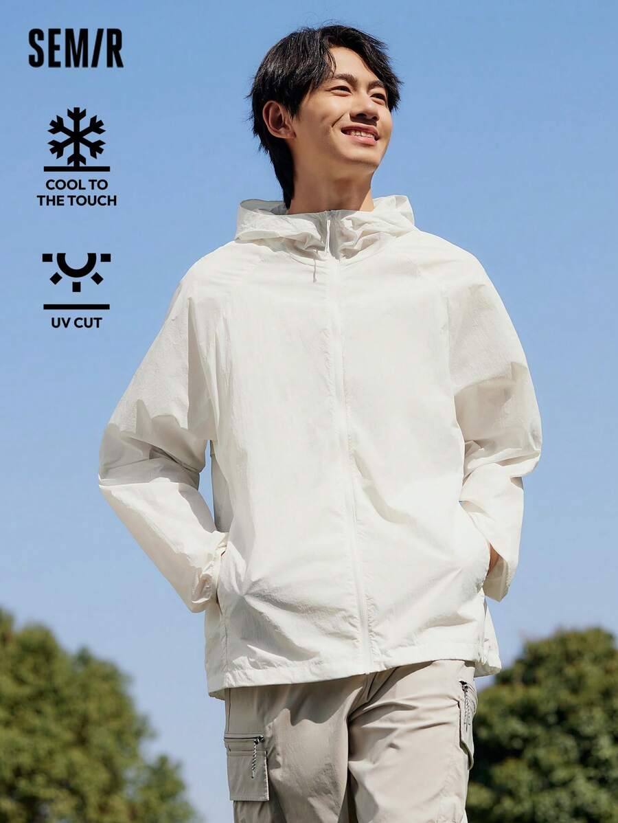 SEMIR 男士夏季简约轻便防晒夹克