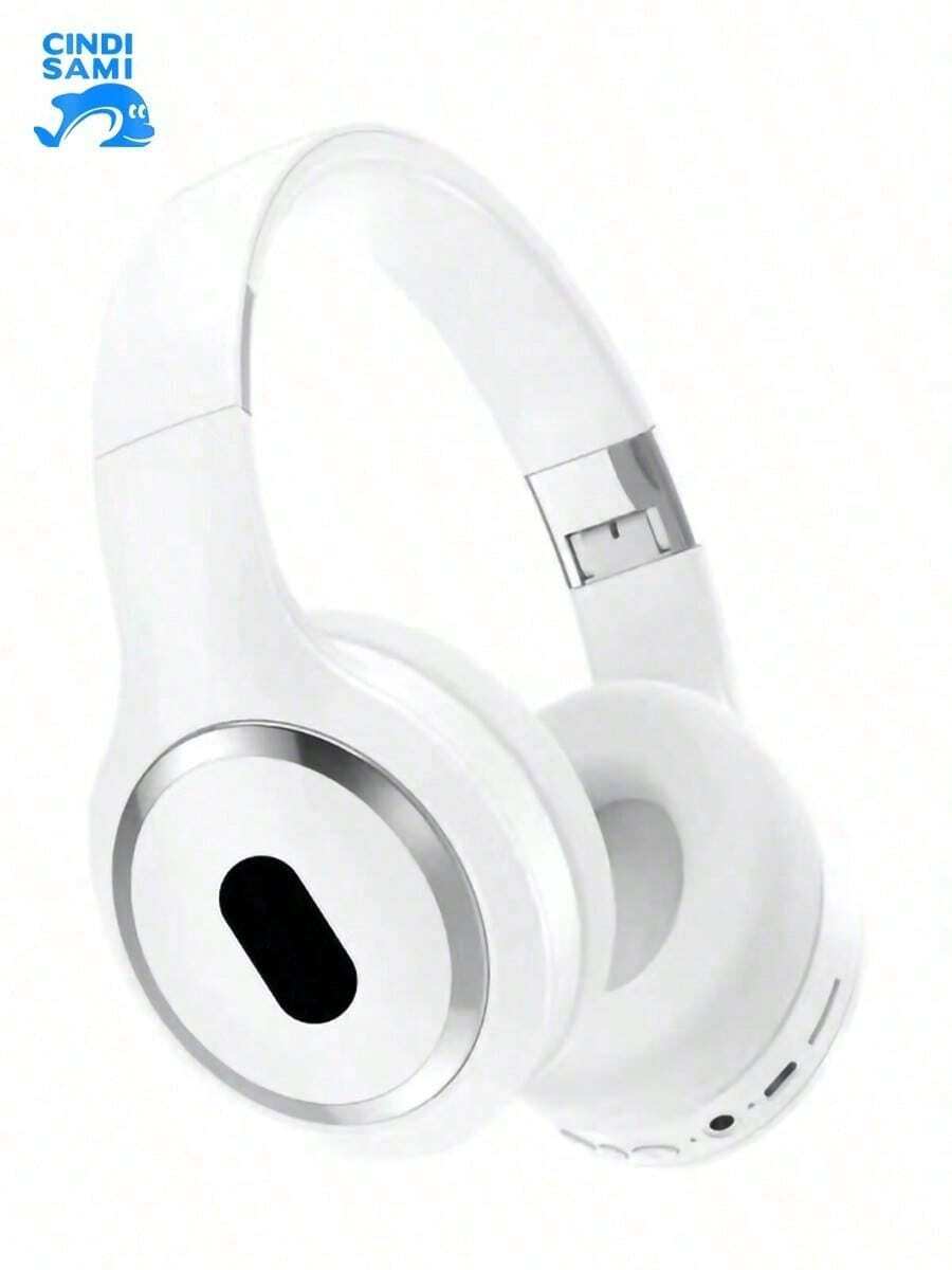 Bluetooth Wireless Headphones, Sports Style Wireless Headphones For Calls And Music - 白色 - 查看 1