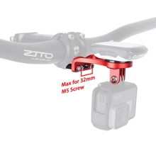 ZTTO Bicycle Computer Mount For Garmin Cateye Bryton GPS GoPro Sports Camera Light Holder Road Bike Handlebar Extension - Multicolor - View 2