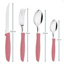 Palmas Colors Kitchen Cutlery Set With Cutlery Holder 25 Pieces - Màu xanh lam - Xem 5
