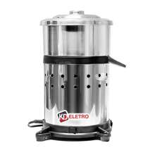 Extrator Espremedor Laranja Limão Industrial Profissional Bivolt Inox Copo 3 Litros