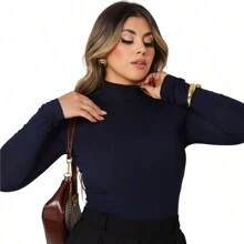 Women T-Shirts - Navy Blue - View 5