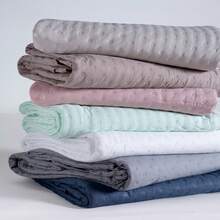 Balle Queen Bedspread Kit 3 Pieces Double Sided - 灰色 - 查看 5