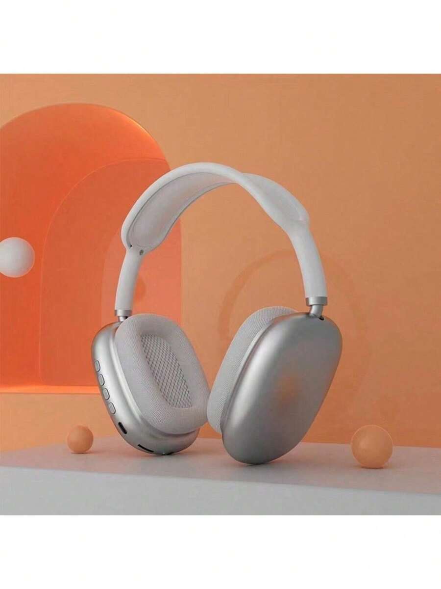 Wireless Bluetooth Headphone Stereo HiFi Super Bass Qualcomm Chip HD Mic P9 - trắng - Xem 1