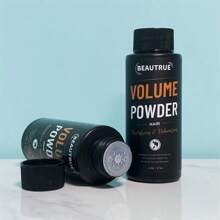 20克蓬松造型粉，哑光丰盈，打造自然哑光效果，适用于凌乱纹理发型，男士造型粉，蓬松发粉，自然蓬松哑光造型 - 黑色 - 查看 5