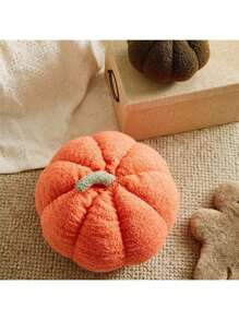 3D 南瓜抱枕，南瓜毛绒抱枕羊毛填充南瓜装饰或派对圣诞节家居装饰万圣节 - 彩色 - 查看 5