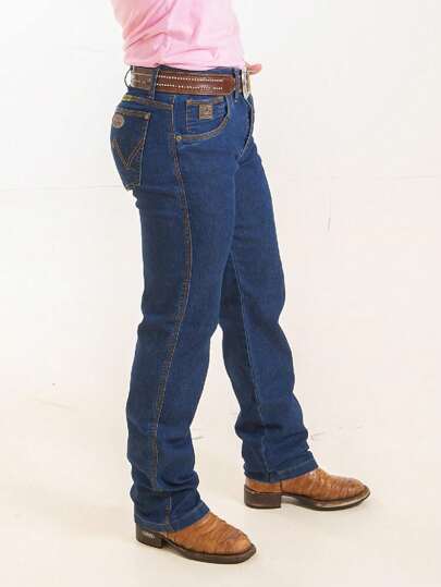 Calça Denim Masculina Estilo Rancho Country Rodeio 34 ao 56