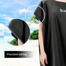 MUTAO Unisex Microfiber Quick Dry Beach Poncho With Storage Case, Portable Bathrobe For Bathroom, Surfing, Swimming, Beach Changing Cape, One Size Fits All,Women Valentine Gift Birthday Boyfriend Girlfriend Summer Wedding