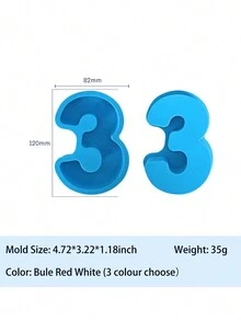 26 Letter Symbol Silicone Mold, Desktop Jewelry Candle Baking Creative Cake Mold Resin Drop Glue Mold - Multicolor - View 39