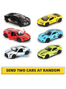 1/43 Alloy Toy Car Model With Regenerative Function, Capable Of Opening Doors And Racing Cars, Suitable For Christmas And Birthday Gifts For Children Aged 3 And Above,Back To School - Multicolor - View 14