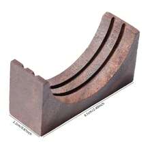 1pc, Espresso Coffee Filter Screen Holder Rack, Coffee Making Puck Screen Bracket Wooden Walnut Stand Rack, For RV Outdoor Camping Picnic Office Travel Coffee Maker Coffee Bar Accessories Back To School Supplies - Brown - View 10