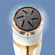 Exfoliador de Pies Eléctrico,Eliminador de callos recargable para pies, lima electrónica portátil para pies - Blanco - Ver 6