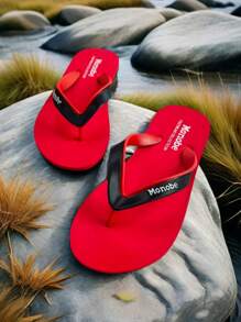 Men's Sandals, Men's Slippers, Men's Non-Slip Flat Sandals, Quick Dry Comfortable Indoor And Outdoor Summer Flat Sandals, Men's Casual Fashion Summer Beach Flip Flops, Men's Casual Shoes, Couples' Flip Flops