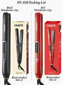 CRASTS CRASTS Professional Hair Straightener, Heatting Fast,Quick Temperature Adjustment,Titanium Hard Plate,Home&Salon Use,Hair Care Gift