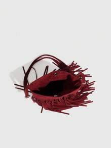 复古西部流苏斜挎包，波西米亚风女牛仔风格斜挎包，复古风女包