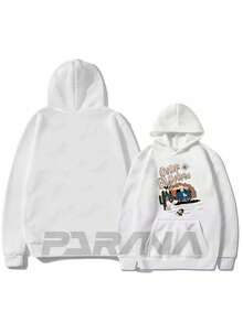Dhif Blonifou Sweatshirt 100% Cotton Unisex Cold Weather Top - Fast Shipping - trắng - Xem 2
