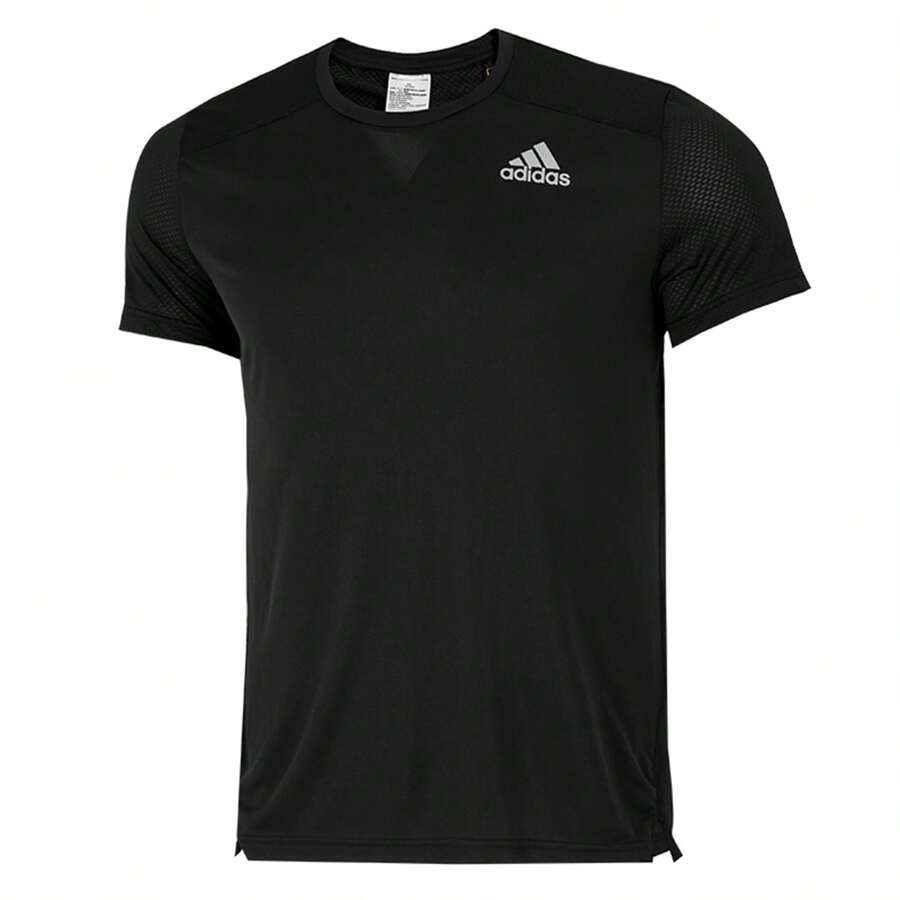Adidas Boyfriend Style Men's Outdoor Sports Casual Running Short Sleeve Breathable & Comfortable T-Shirt