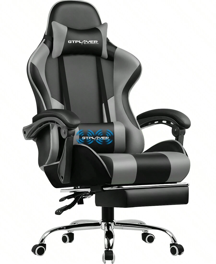 GTPLAYER Gaming Chairs - Xám - Xem 1
