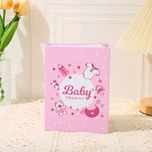 1 Pieza Álbum de Fotos con 100 Bolsillos, Álbum de Fotos de Dibujos Animados Lindo, Álbum de Fotos de Niños, Recuerdo del Crecimiento del Bebé, Recuerdo del Embarazo. Decoraciones y Regalos para Baby Shower, Regalos de Pascua. Cosas para Niñas/Niños
