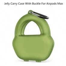 1 件硅胶保护套和便携包套装，兼容 Airpods Max，柔软且多重防尘、防水、防刮擦和防摔，可水洗且易于清洁，时尚设计，多种颜色可选，绝佳的礼物创意
