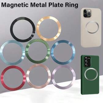 1 个通用磁性手机支架 - 无线充电、升级内置磁铁、升级手机壳内置磁铁、无线充电、车载支架、兼容通用转换