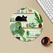 Mousepad Fofo com Base de Borracha Antideslizante, Mousepad Engraçado Adequado para Mouse Wireless de Computador Desktop, Escritório/Laptop, Decoração, Presente de Suprimentos de Escritório Adorável para Mulheres e Meninas