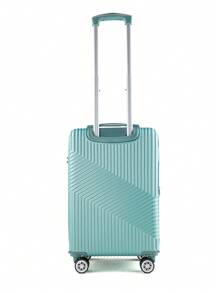 52*31*22cm Carry On Luggage With 360° Wheels 8kg ABS Double Layer Anti-Theft Zipper Carry On Suitcase - 橄欖綠 - 查看 2