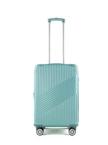 52*31*22cm Carry On Luggage With 360° Wheels 8kg ABS Double Layer Anti-Theft Zipper Carry On Suitcase - 橄欖綠 - 查看 1