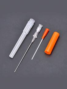 12支/套 316L不锈钢无菌一次性套管针，适用于耳、鼻、唇、脐、舌穿孔 - 彩色 - 查看 3