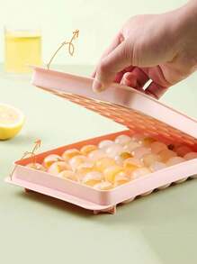 1 件创意冰格模具带盖，DIY 冰格制作模具，家用冰格带冰袋套装，夏季冰格/冰盒，适用于杯子